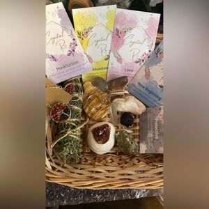 Crystal Healing Set with Keychains